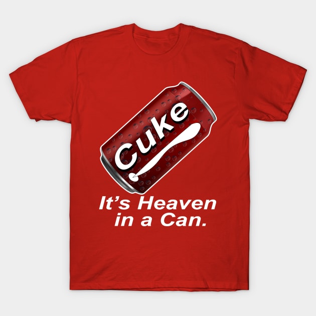 Cuke - Its Heaven in a Can T-Shirt by Meta Cortex